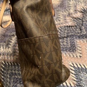 MICHAEL Michael Kors Bags - Brown MK logo bag MICHAEL Michael Kors Bags - Brown MK logo bag